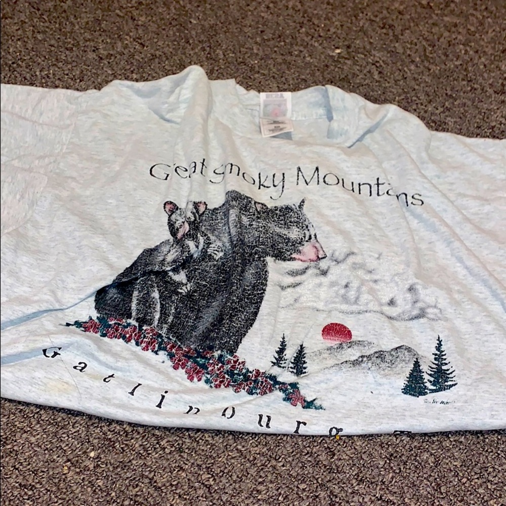 GREAT SMOKY MOUNTAINS VINTAGE TSHIRT
